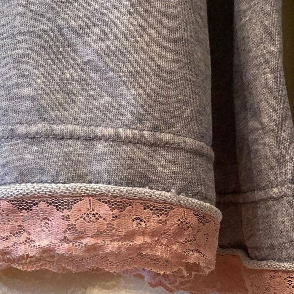 Oli & Hali pants OLI HALI sweatpants casual grey sweats womens sz small wide leg - Picture 6 of 12